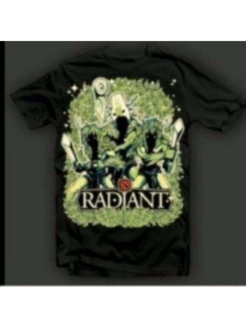 NWT Dota 2 Men’s Black & Green Short Sleeve Team Creeps Steam T-Shirt Size S